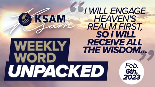 thumbnail for KSAM's Weekly Word Unpacked (2/6/23) with Zach Lewis