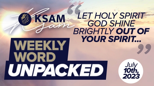 thumbnail for KSAM's Weekly Word Unpacked (7/10/23) with Mike Gammons