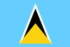 flag of Saint Lucia