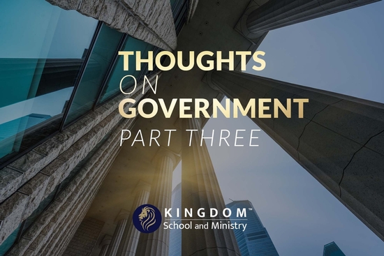 thumbnail for Thoughts on Government, Part Three