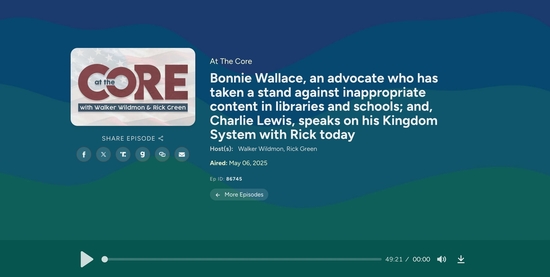 thumbnail for RADIO INTERVIEW: At the Core on American Family Radio