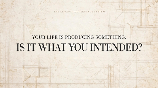 thumbnail for Your Life Is Producing Something: Is It What You Intended?