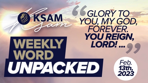 thumbnail for KSAM's Weekly Word Unpacked (2/13/23) with Tara Wentworth