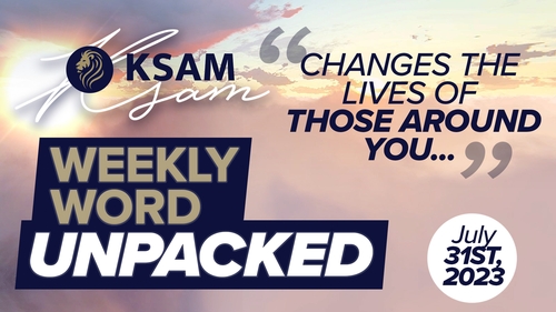 thumbnail for KSAM's Weekly Word Unpacked (7/31/23) with John Turrentine
