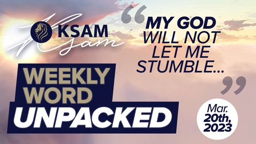 thumbnail for KSAM's Weekly Word Unpacked (3/20/23) with Joan Tyvoll
