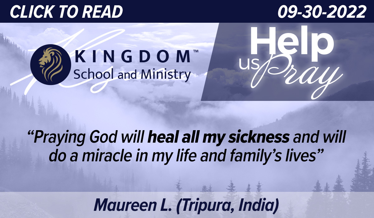 God will heal all my sickness and will do a miracle in my life and family lives