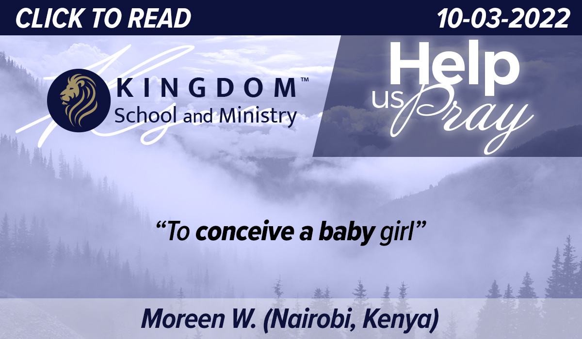 To conceive a baby girl
